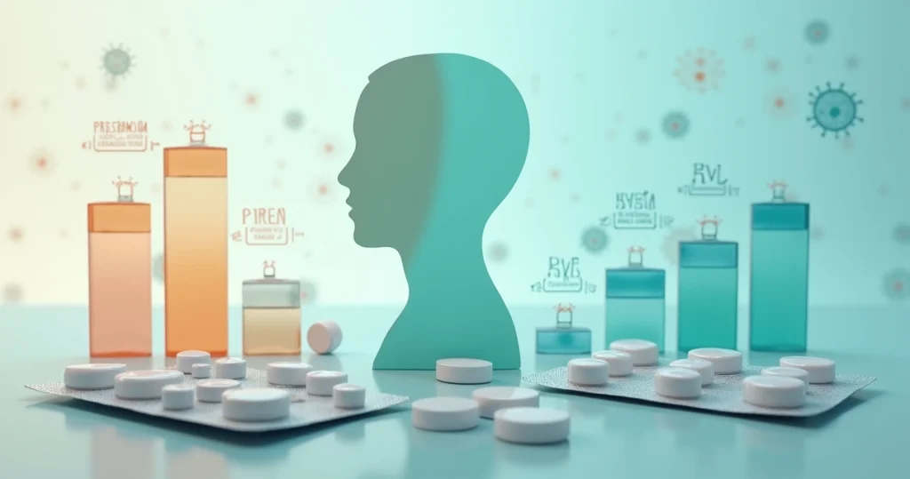 Representação conceitual de antivirais para herpes com foco em informação e cuidado