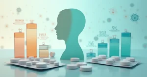 Representação conceitual de antivirais para herpes com foco em informação e cuidado